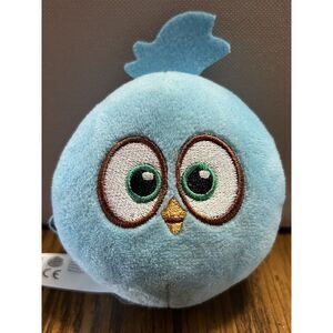2021 Burger King Angry Birds Blue Aqua Bird Plush Toy 3" Mini Stuffed Toy No tag